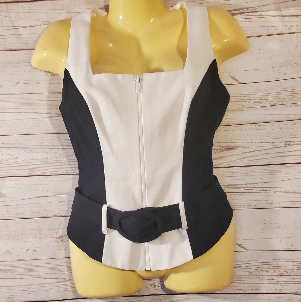 NWT Alessandro Belted Top